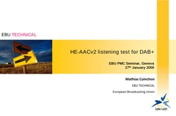 HE-AACv2 testing