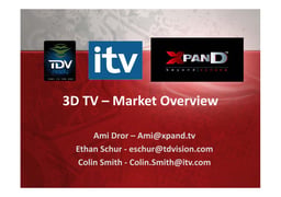 3D TV market