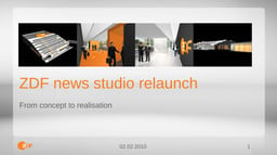 News virtual studio