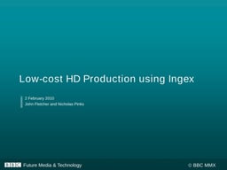 Low-cost HD