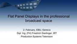 Panel displays