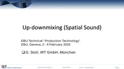 Up-downmixing