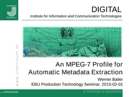 MPEG-7 profile