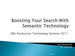 Semantic technology
