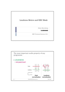 Loudness meter