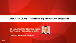 Smart & lean: transforming production standards