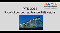 Proof of concept at France Télévisions