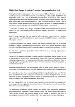 Vision for media creation
