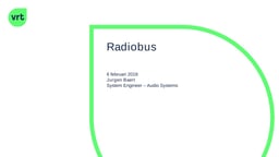 VRT RadioBus automated production workflows