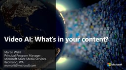 Video AI: What’s in your content?