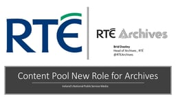 Content pool: the new role of archives