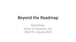 Beyond the roadmap