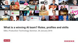 How to build a successful AI team