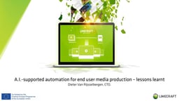 AI-supported automation for media production – lessons learnt