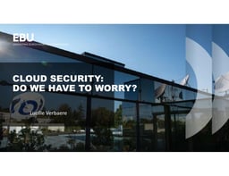 Security in the cloud – do we have to worry?