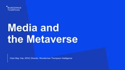 Media and the Metaverse