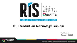 SMPTE RIS OSVP Initiative update