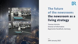 The newsroom as a living strategy