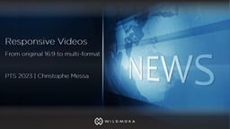 Responsive video for digital