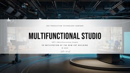 VRT’s multifunctional LED wall studio