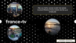 France TV’s rollout of full cloud production with 5G/Starlink connections