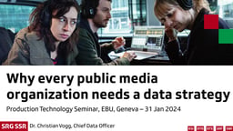 Why every public media organization needs a data strategy