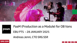 PaaM (Production as a Module) for OB vans
