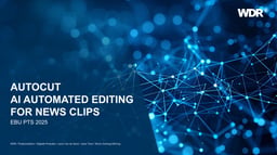 AutoCut – AI-driven automated editing for news clips