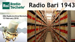 Radio Bari 1943