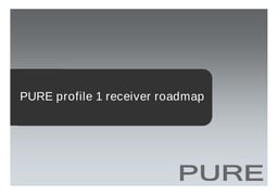 PURE Roadmap