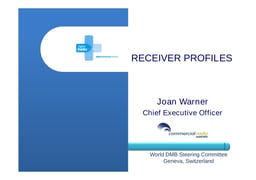 Receiver profiles
