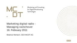 Marketing radio