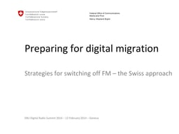 Preparing for digital migration