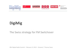 Digital migration from FM