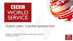Digital radio - a global perspective