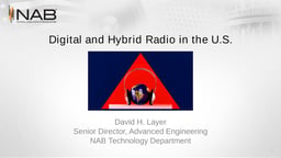 Digital and hybrid radio in the U.S