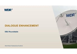 Dialogue Enhancement at WDR