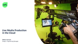 Live Media Production in the Cloud