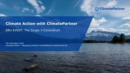 Implementing Scope 3 sustainability measures