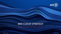 Cloud Strategy Insights - ARD - update