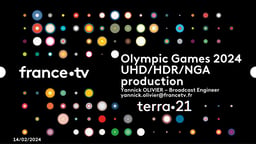 How France TV produces the Olympics 2024 based on ST.2110, in UHD HDR, and with NGA