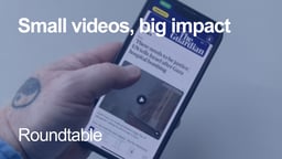 Small videos, big impact – with The Guardian