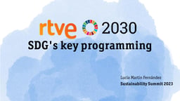DEMO: RTVE 2030 – SDG key programming