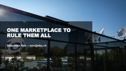 One marketplace to rule them all