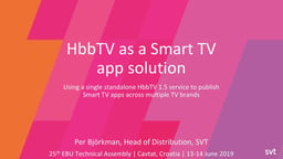 SVT HbbTV 1.5 wrapper