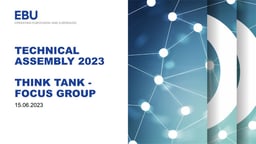 EBU Tech Think Tank – Skills for the Future