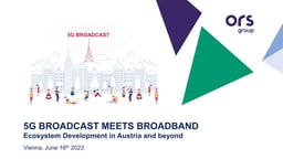 5G Broadcast meets Broadband
