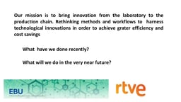 R&D and Innovation projects (RTVE)