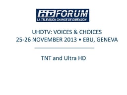TNT and UltraHD