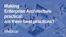Making enterprise architecture practical: are there best practices?